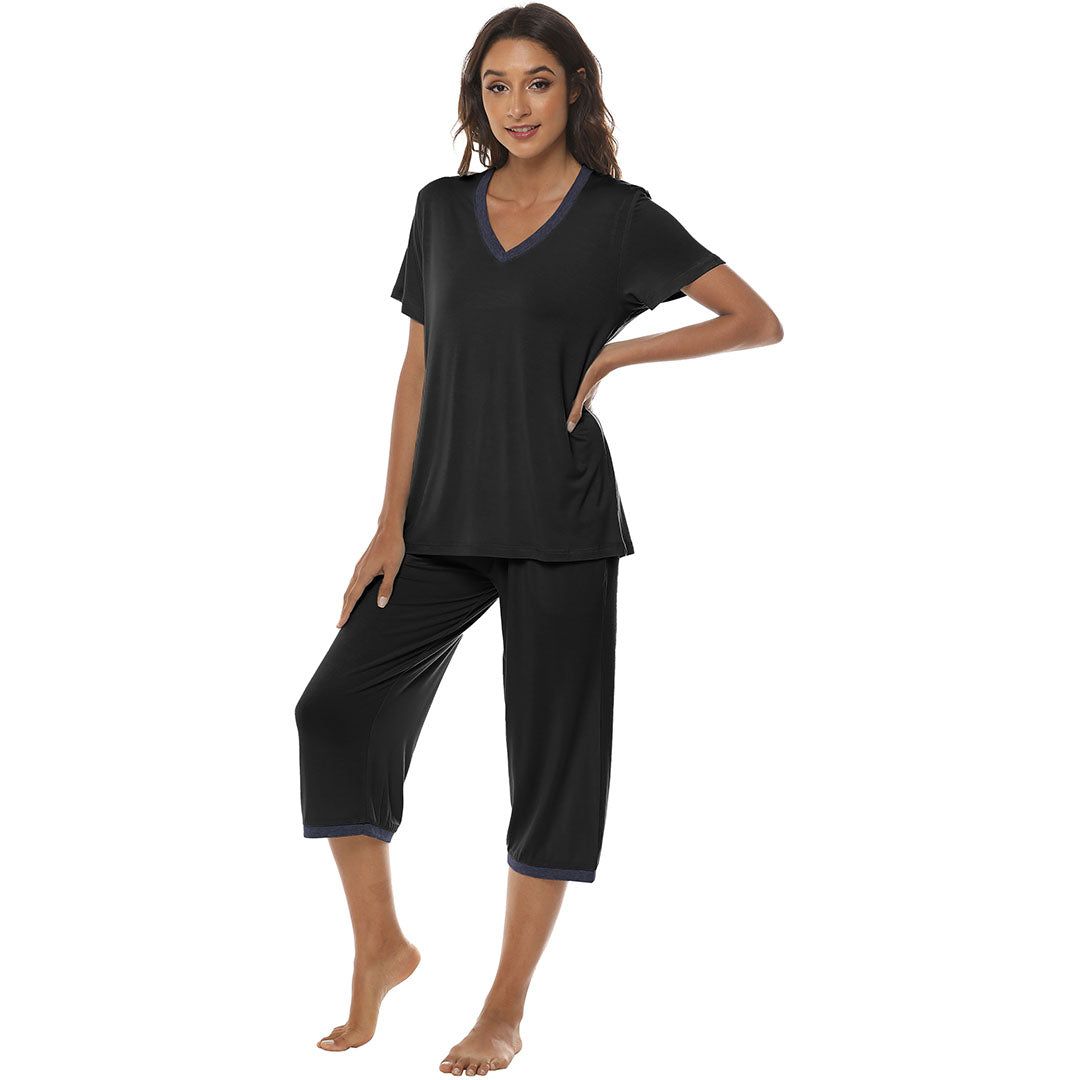 Women's lightweight, loose and comfortable pajama set – morefite