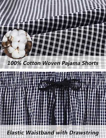 Men's 3-Pack Woven Pajama Shorts - morefiz